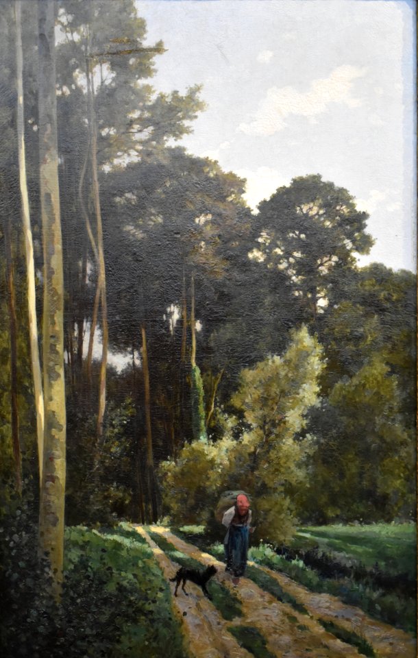 Louis-Félix-Achille Dien - Lisière d'un bois 02