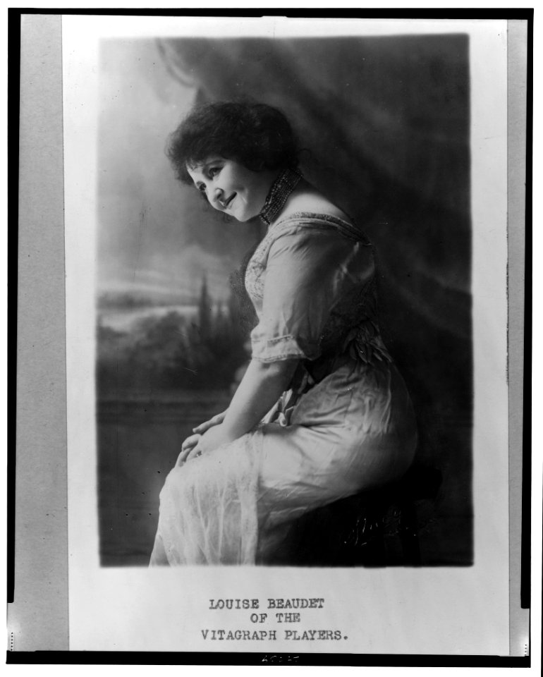 Louise Beaudet of the Vitagraph Players - Stacy. LCCN2001700491