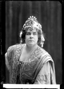 Louise Fahlman in Johannes at Svenska teatern 1907 - SMV - NF004