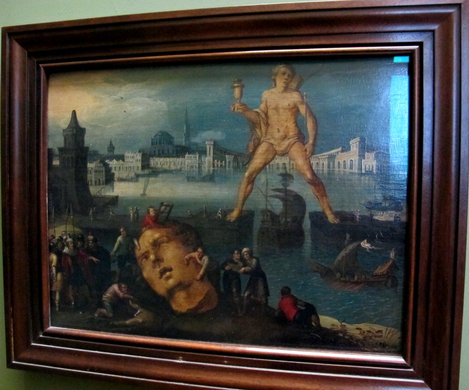 Louis de caullery, colosso di rodi, post 1570