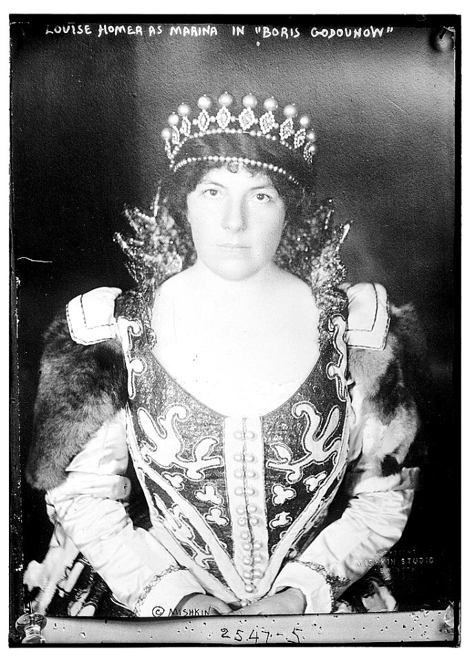 Louise Homer as Marina in Boris Godounow LCCN2014692017