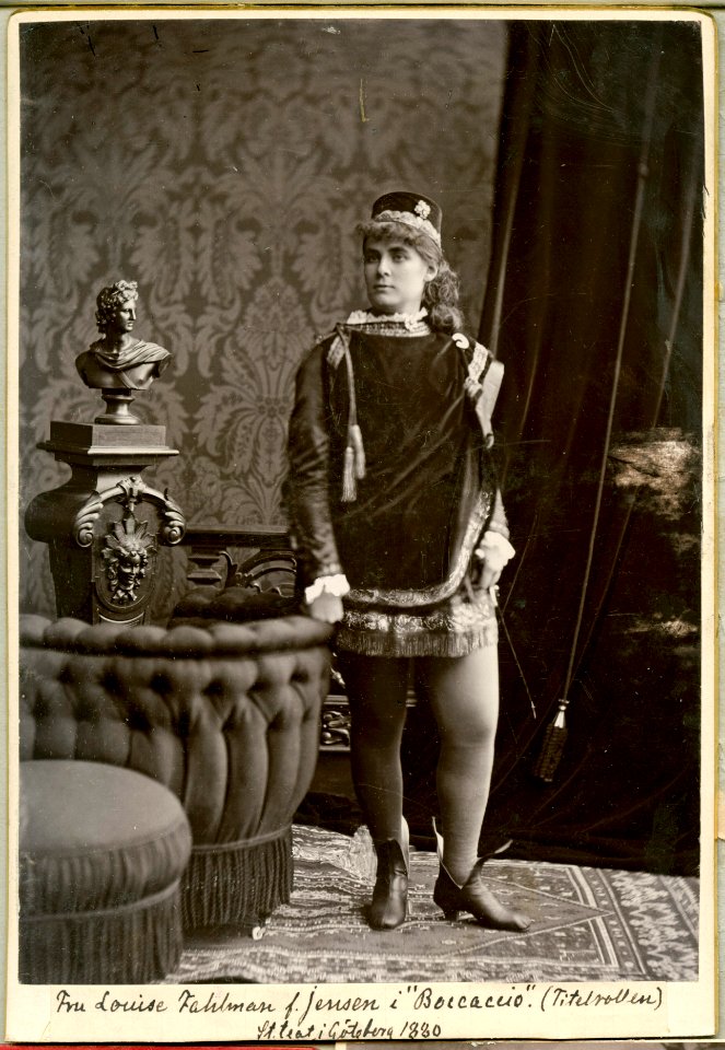 Louise Fahlman, rollporträtt - SMV - H3 026
