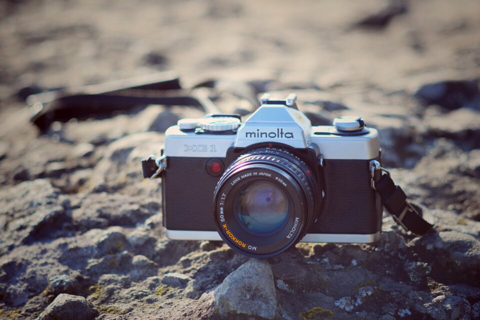 Sand camera minolta