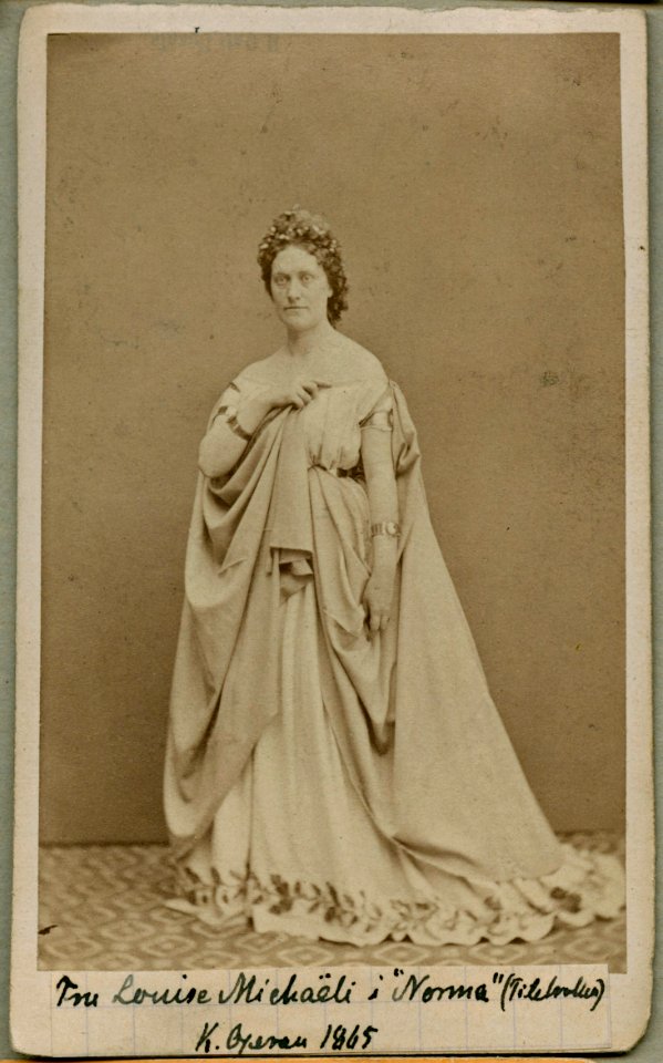 Louise Michaëli, rollporträtt - SMV - H6 064