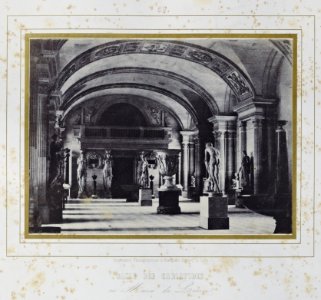 Louis Désiré Blanquart-Evrard, Album photographique de l'artiste et de l'amateur, planche 30, Salle des Cariatides