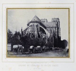Louis Désiré Blanquart-Evrard, Album photographique de l'artiste et de l'amateur, planche 8, Abside de l'Église de Notre Dame