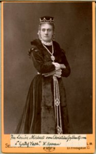 Louise Michaëli, rollporträtt - SMV - H6 061