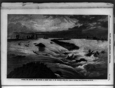 Louisiana - the bursting of the crevasse at Bonnet Carre, on Mississippi River LCCN2002711441