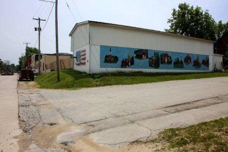 Louisiana, Missouri Mural (42863955071)