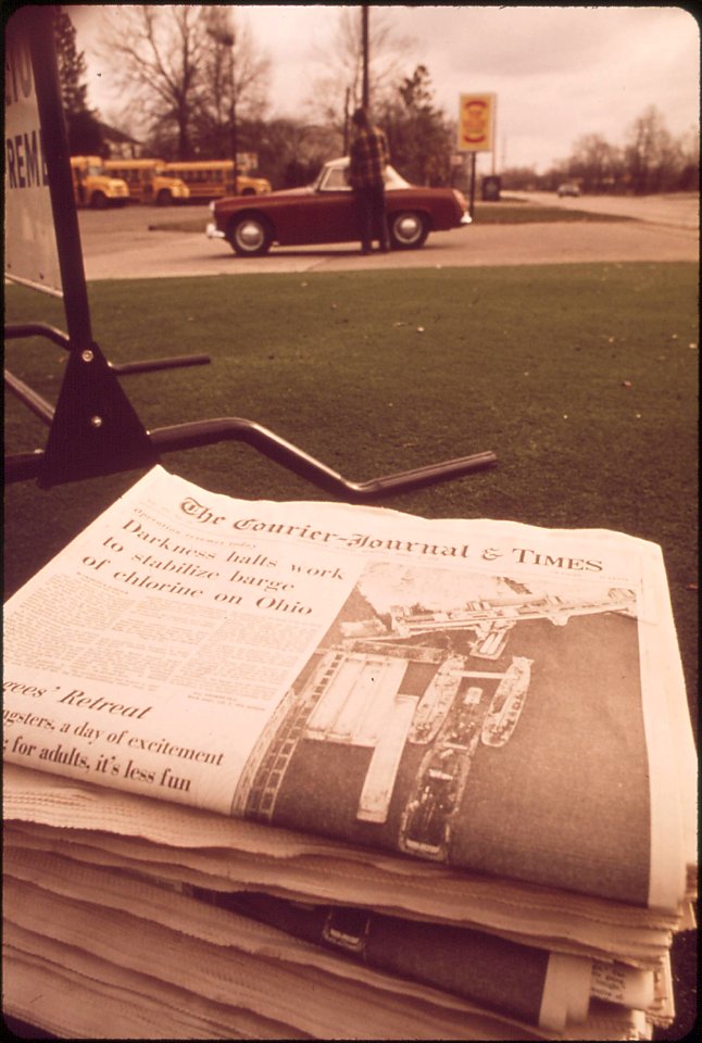 Louisville-newspapers-tell-the-story-of-the-potential-disaster-a-liquid-chlorine-barge-threatened-to-spill-its-poisonous-contents-which-could-have-devastated-much-of-the-city-march-1972 7651255714 o