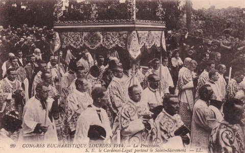 Lourdes - Congrès eucharistique 1914 N° 20
