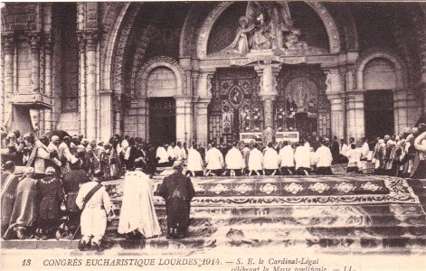 Lourdes - Congrès eucharistique 1914 N° 13