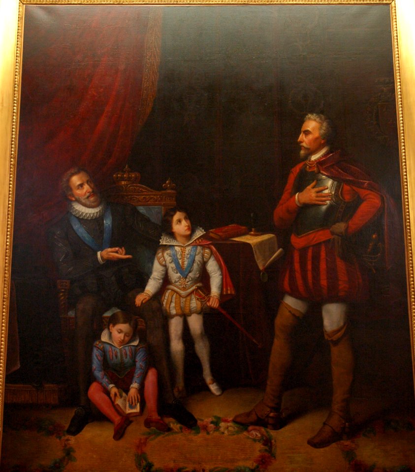 Louis-Auguste Ronjon - Henri IV et Lesdiguières
