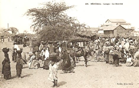 Louga-Le Marché (AOF)