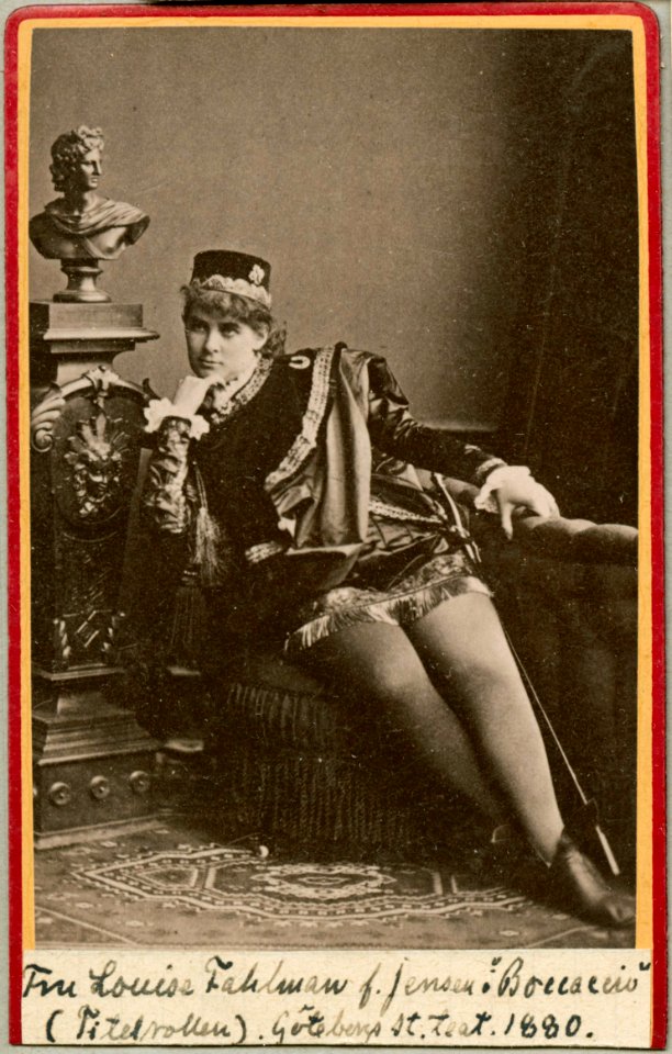 Louise Fahlman, rollporträtt - SMV - H3 028