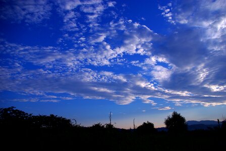 Cloud white clouds blue sky