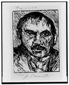 Lovis Corinth self-portrait