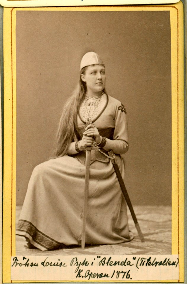 Louise Pyk, rollporträtt - SMV - H7 008