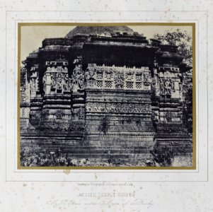 Louis Désiré Blanquart-Evrard, Album photographique de l'artiste et de l'amateur, planche 13, Ancien Temple Hindou