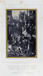 Louis Désiré Blanquart-Evrard, Album photographique de l'artiste et de l'amateur, planche 21, Les Oeuvres de Miséricorde