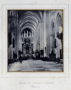 Louis Désiré Blanquart-Evrard, Album photographique de l'artiste et de l'amateur, planche 6, Église de St. Martin à Ypres