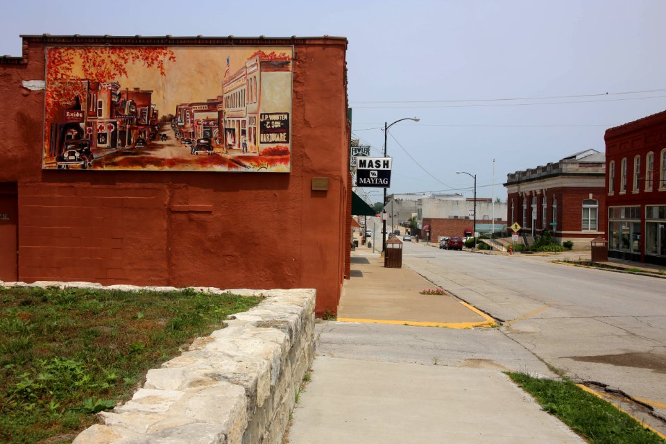 Louisiana, Missouri Mural (41963600215)
