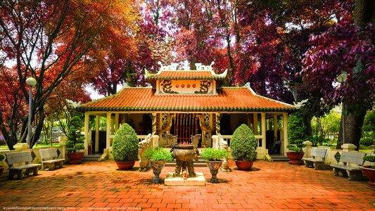 Asia architecture landmark