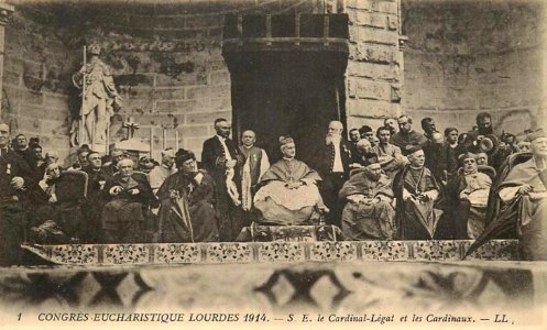 Lourdes - Congrès eucharistique 1914 N° 01