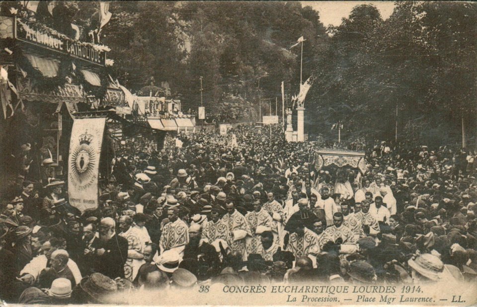 Lourdes - Congrès eucharistique 1914 N° 38