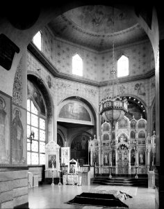 Louis Sullivan - interior - Holy Trinity Russian & Greek Orthodox Church, 1121 North Leavitt Street, Chicago, Cook County, IL