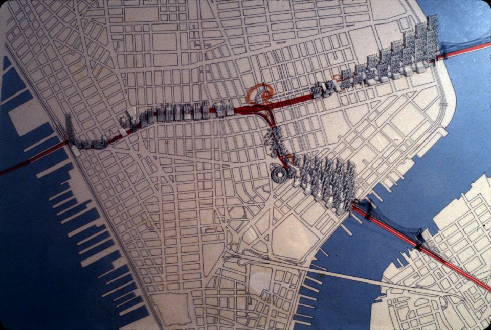 Lower Manhattan Expressway Map