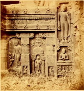 Lower Part of Façade of Chaitya No. 19—Ajunta