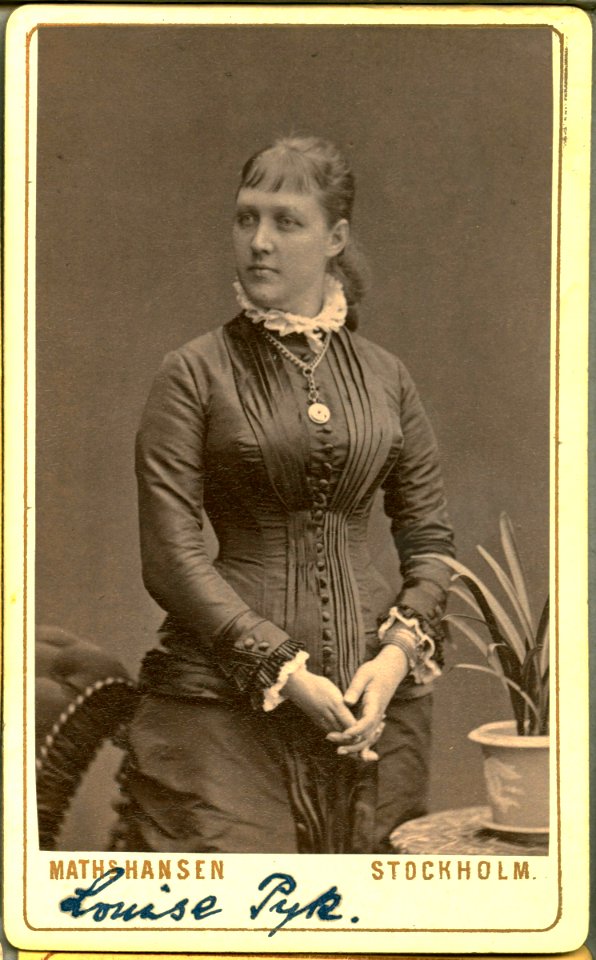 Louise Pyk, porträtt - SMV - H7 004