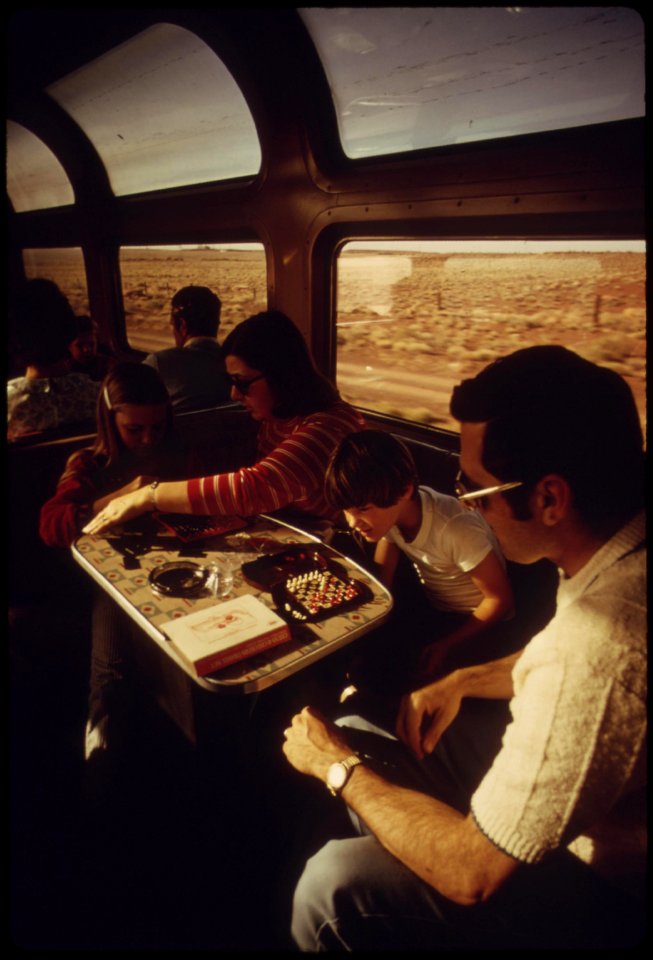Lounge-car-on-the-southwest-limited-amtrak-train-helps-a-family-pass-the-time-june-1974 7158163648 o