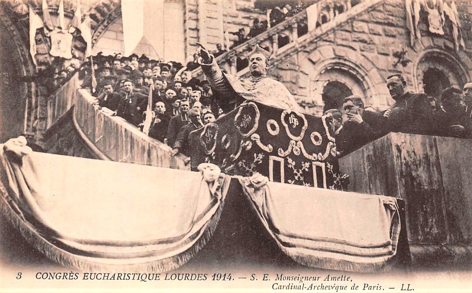 Lourdes - Congrès eucharistique 1914 N° 03