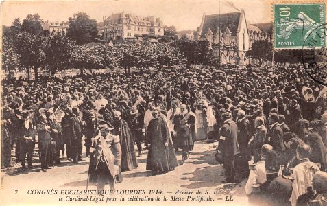 Lourdes - Congrès eucharistique 1914 N° 07