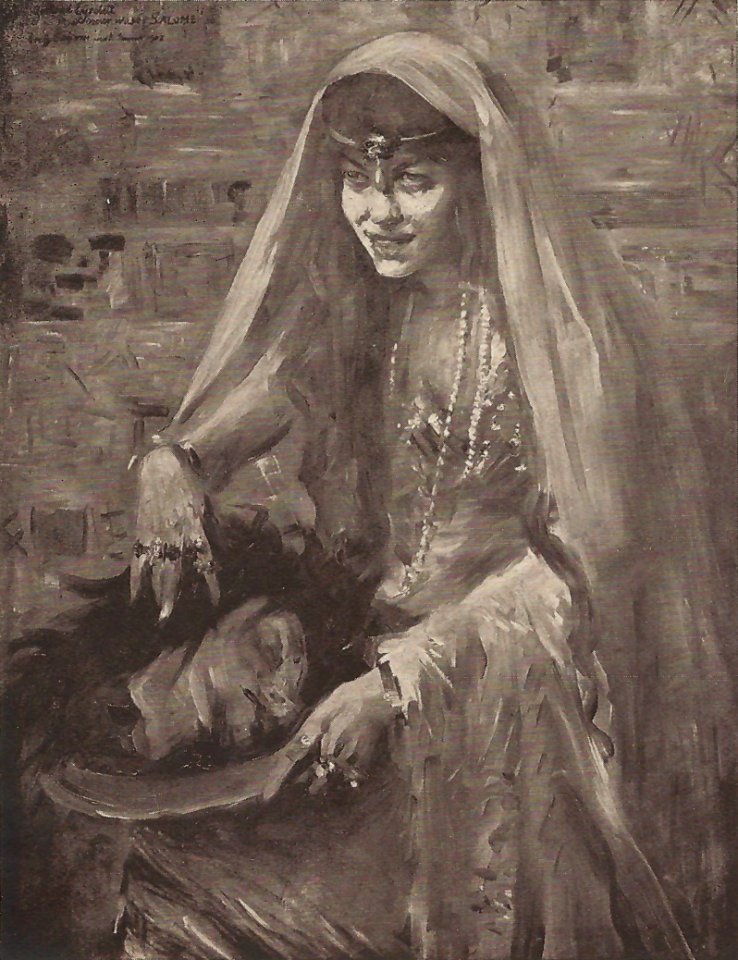 Lovis Corinth Gertrud Eysoldt als Salome Zürich, Dr S Rhonheimer