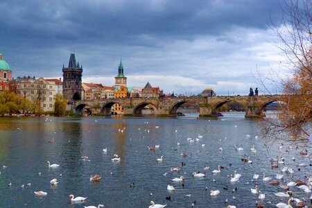 Bridge city czech republic photo