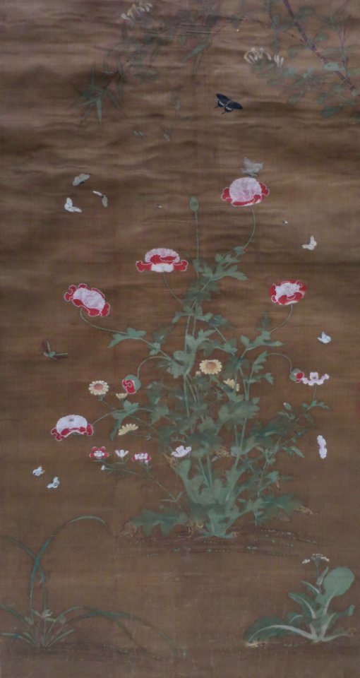 Insects and Flowers by Lü Jingfu, 15th century, Tokyo National Museum