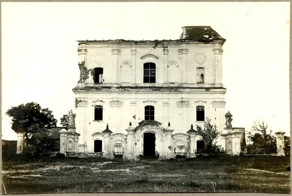Lubiašoŭ, Rynak, Pijarski. Любяшоў, Рынак, Піярскі (Kazuboŭski, 1916)