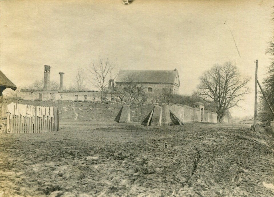 Lubiašoŭ, Zamkavaja, Kapucynski. Любяшоў, Замкавая, Капуцынскі (1916)