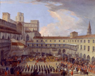 Luca Carlevarijs palazzo ducale milano