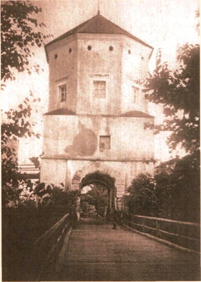 Lubčanski zamak. Любчанскі замак (J. Kłos, 1930)