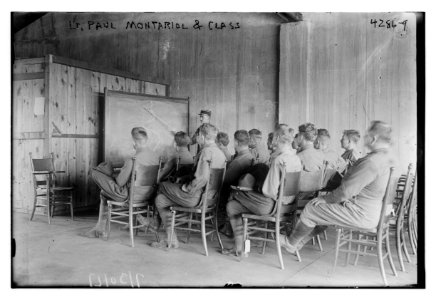 Lt. Paul Montariol & class LCCN2014705203
