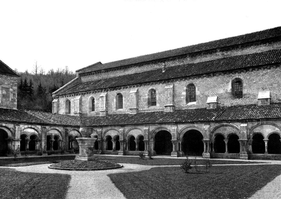 Lucien Bégule - L'abbaye de Fontenay et l'architecture cistercienne page 026 bis