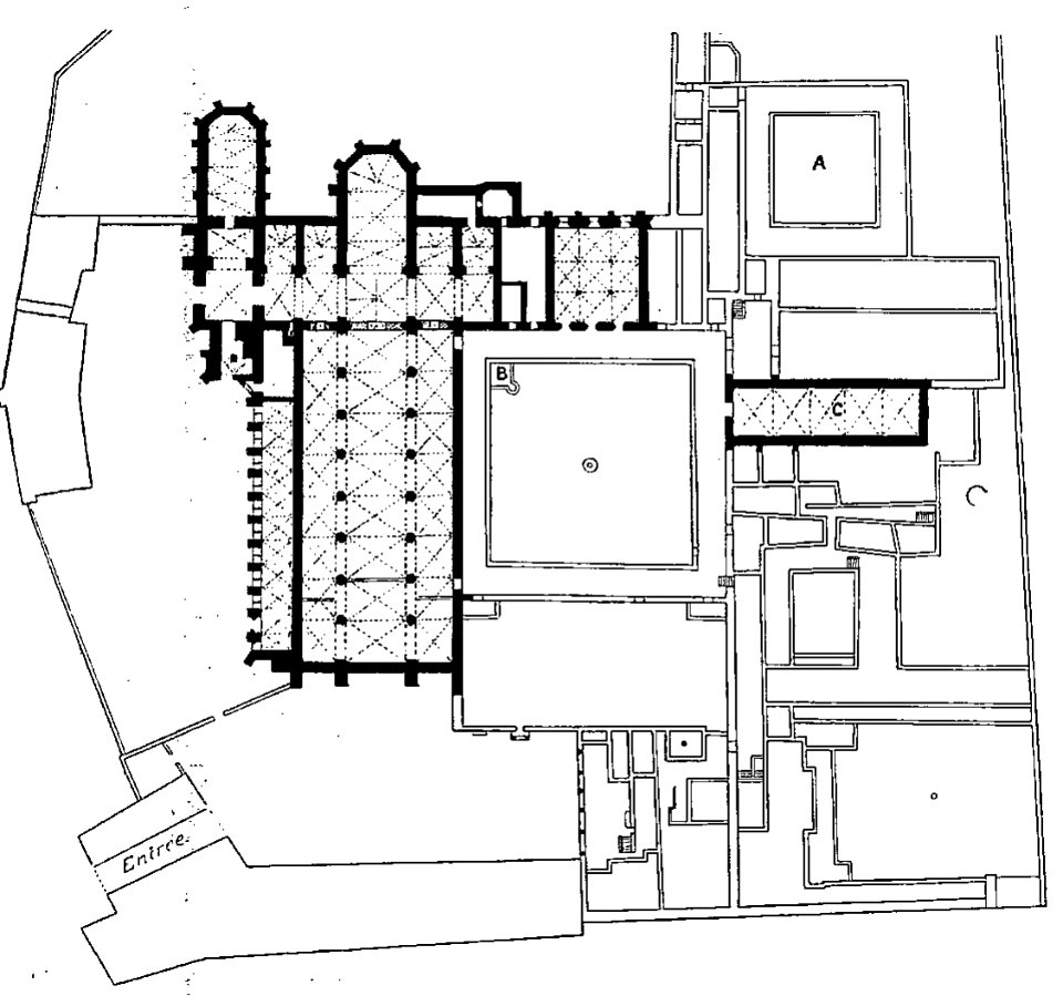 Lucien Bégule - L'abbaye de Fontenay et l'architecture cistercienne page 112