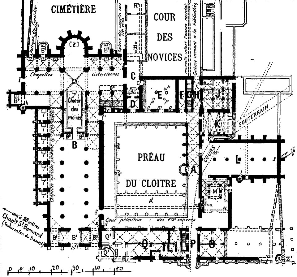 Lucien Bégule - L'abbaye de Fontenay et l'architecture cistercienne page 104
