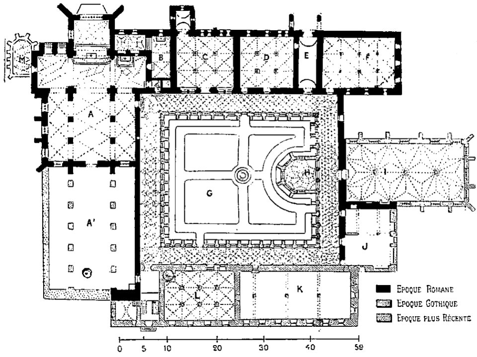 Lucien Bégule - L'abbaye de Fontenay et l'architecture cistercienne page 110