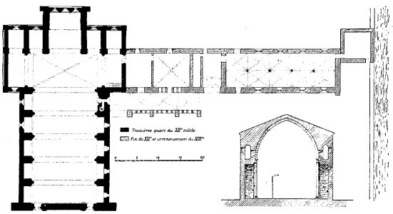 Lucien Bégule - L'abbaye de Fontenay et l'architecture cistercienne page 117 photo