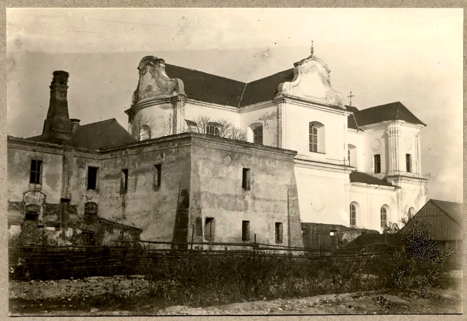 Lubiašoŭ, Klaštarnaja, Pijarski. Любяшоў, Кляштарная, Піярскі (Kazuboŭski, 1910-14)